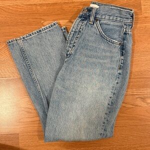 Denim Forum Light Blue Straight Jeans